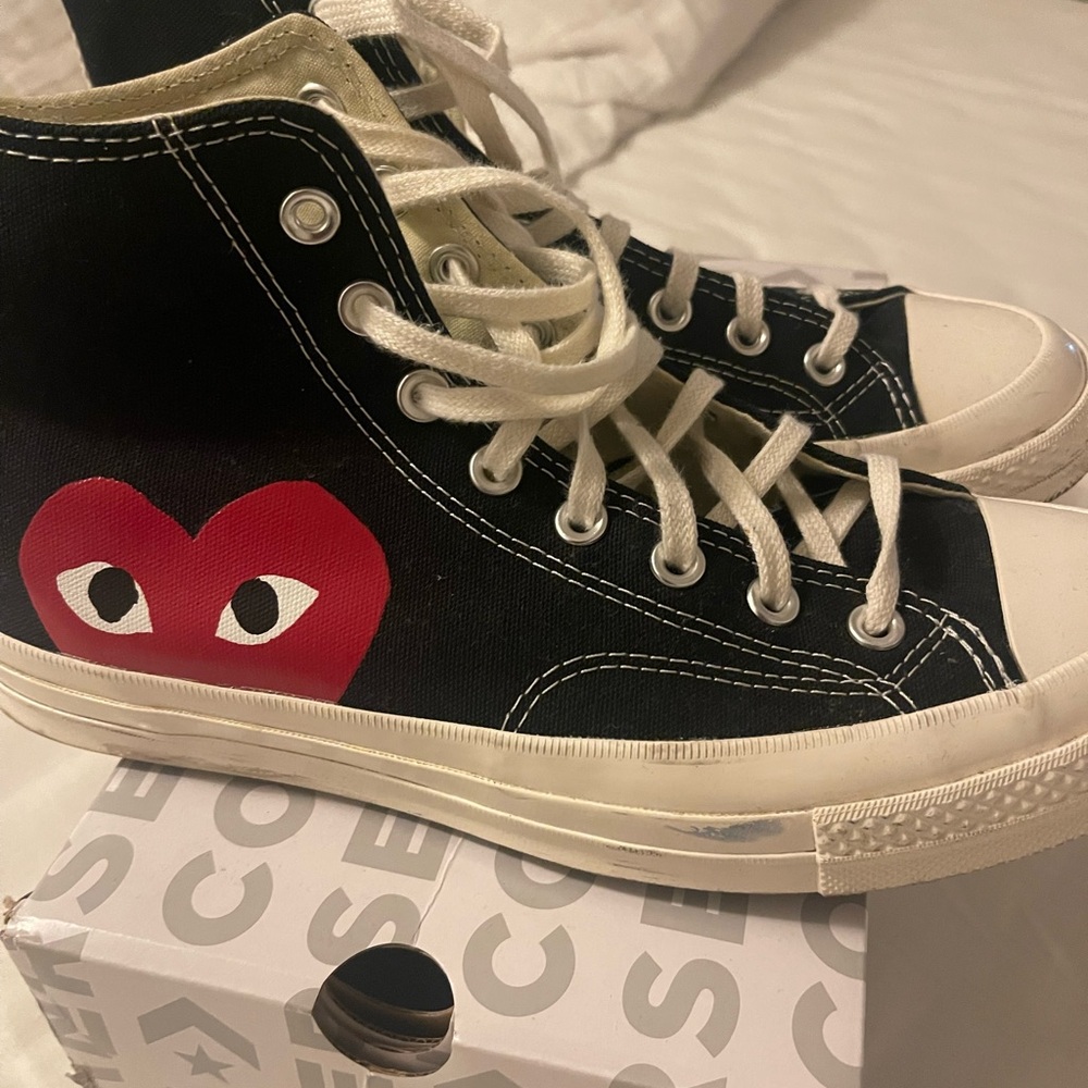 Converse chuck taylor comme dês garçons 10 woman 8 men high top black